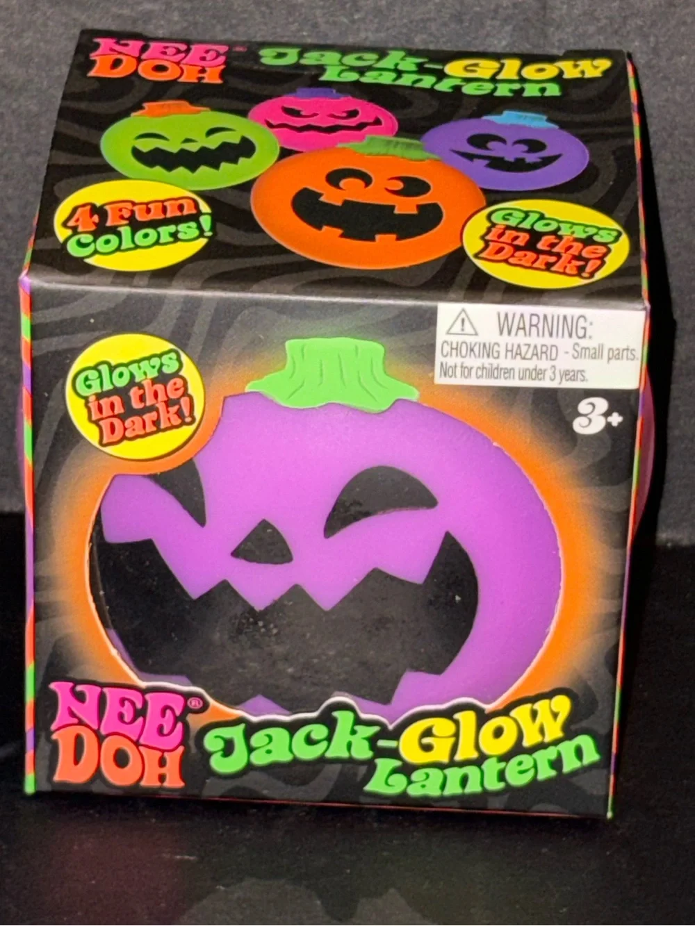 NeeDoh Jack-Glow Lantern Purple